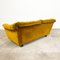 Gelbes Vintage 2-Sitzer Sofa aus Samt in Gelb 12