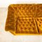 Vintage Yellow Buttoned Velvet 2-Seater Sofa, Image 8