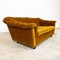 Gelbes Vintage 2-Sitzer Sofa aus Samt in Gelb 2