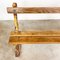 Antique Garden Bench with Heavy Cast Iron Frame 11