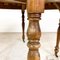 Runder antiker französischer Esstisch aus Holz 9