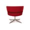 Turner Red Fabric Swivel Chair from Montis 12