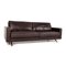 Brown Leather 3-Seater Sofa from Gyform 6