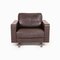 Dark Brown Leather Sofa Set from Gyform 16