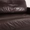 Dark Brown Leather Sofa Set from Gyform 5