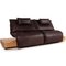Dark Brown Leather Free Motion Edit Sofa from Koinor 11