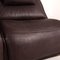 Dark Brown Leather Free Motion Edit Sofa from Koinor 6