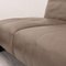 Model 50 Brown Leather Corner Sofa from Rolf Benz 4