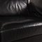 Black Leather Semino Sofa from Contour 3