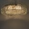 Große Deckenlampe aus Muranoglas mit Nickel von Kalmar, 1960er 7