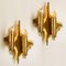 Mid-Century Brass Wall Sconces, 1970, Set of 2 2