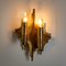 Mid-Century Brass Wall Sconces, 1970, Set of 2, Image 5