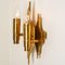 Mid-Century Brass Wall Sconces, 1970, Set of 2, Image 8