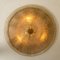 Flush Mount with Clear and Gold Brown Murano Glass from Barovier & Toso, Italy, Image 14