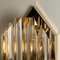 Murano Glass and Gilt Brass Sconces in the Style of Venini, Italy, Set of 2 15