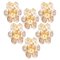 Faceted Crystal and Gilt Sconces from Kinkeldey, Germany, 1970s, Set of 6, Image 1