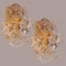 Faceted Crystal and Gilt Sconces from Kinkeldey, Germany, 1970s, Set of 6, Image 8