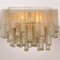 Large Modern Square Blown Flush Mount Lamp from Doria, 1960s, Image 8