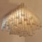 Large Modern Square Blown Flush Mount Lamp from Doria, 1960s, Image 10