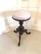 Antique Victorian Walnut Piano Stool 8