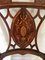 Small Antique Edwardian Inlaid Mahogany Armchair, Image 9
