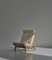 AP-71 Lounge Chairs in Oak & White Savak Wool by Hans J. Wegner for A. P. Stolen, 1968, Set of 2 18