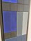 John Hopwood, Untitled Blue Abstract Number 2, Geometric Oil Painting, 1980s, Image 4