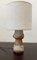 Mid-Century Ceramic Table Lamp by Thérèse Bataille for Dour Belgium 7