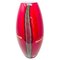 Red Murano Glass Vase by Antonio Da Ros for Cenedese, 1980s, Italy 1