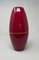 Red Murano Glass Vase by Antonio Da Ros for Cenedese, 1980s, Italy, Image 3