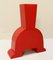 Red Ceramic Vase from Florio Keramia, Italy 8