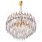 Crystal & Gold Plated Chandelier from Lobmeyr / Bakalowits, Vienna, 1960s 1