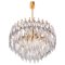 Crystal & Gold Plated Chandelier from Lobmeyr / Bakalowits, Vienna, 1960s, Image 1