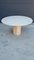 Round Travertine Dining Table in the Style of Up&Up 1