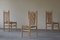 Mid-Century French Naturalist Woven Chairs in Solid Elm by Pierre Chapo, 1960s, Set of 6 10