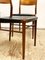 Mid-Century German Teak & Leather Dining Chairs by Georg Leowald for Wilkhahn, 1950, Set of 4 16