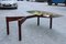 Italian Rosewood and Glass Coffee Table by Poggi, 1960s, Image 8