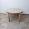 Mid-Century Circular Pine Dining Table by Rainer Daumiller 1