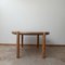 Mid-Century Circular Pine Dining Table by Rainer Daumiller, Image 3