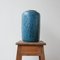 Mid-Century Dutch Blue Lava Ceramic Vase by Pieter Groeneveldt 3
