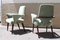 Olive Green Velvet Chairs from Melchiorre Bega, Set of 2 5