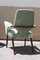 Olive Green Velvet Chairs from Melchiorre Bega, Set of 2 12