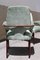 Olive Green Velvet Chairs from Melchiorre Bega, Set of 2 2