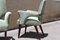 Olive Green Velvet Chairs from Melchiorre Bega, Set of 2, Image 10