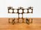 Mid-Century Brutalist Metal Candleholder by Heinz Goll 4