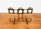 Mid-Century Brutalist Metal Candleholder by Heinz Goll, Image 7