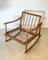 Rocking Chair en Bois, 1960s 9