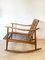 Rocking Chair en Bois, 1960s 10