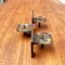 Mid-Century Brutalist Metal Candleholder 24