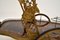 Vintage Italian Brass & Marquetry Drinks Trolley, Image 14